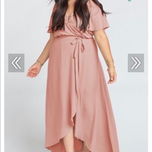 ShowMeYourMumu ~ Sofia Wrap Dress ~ Rustic Mauve